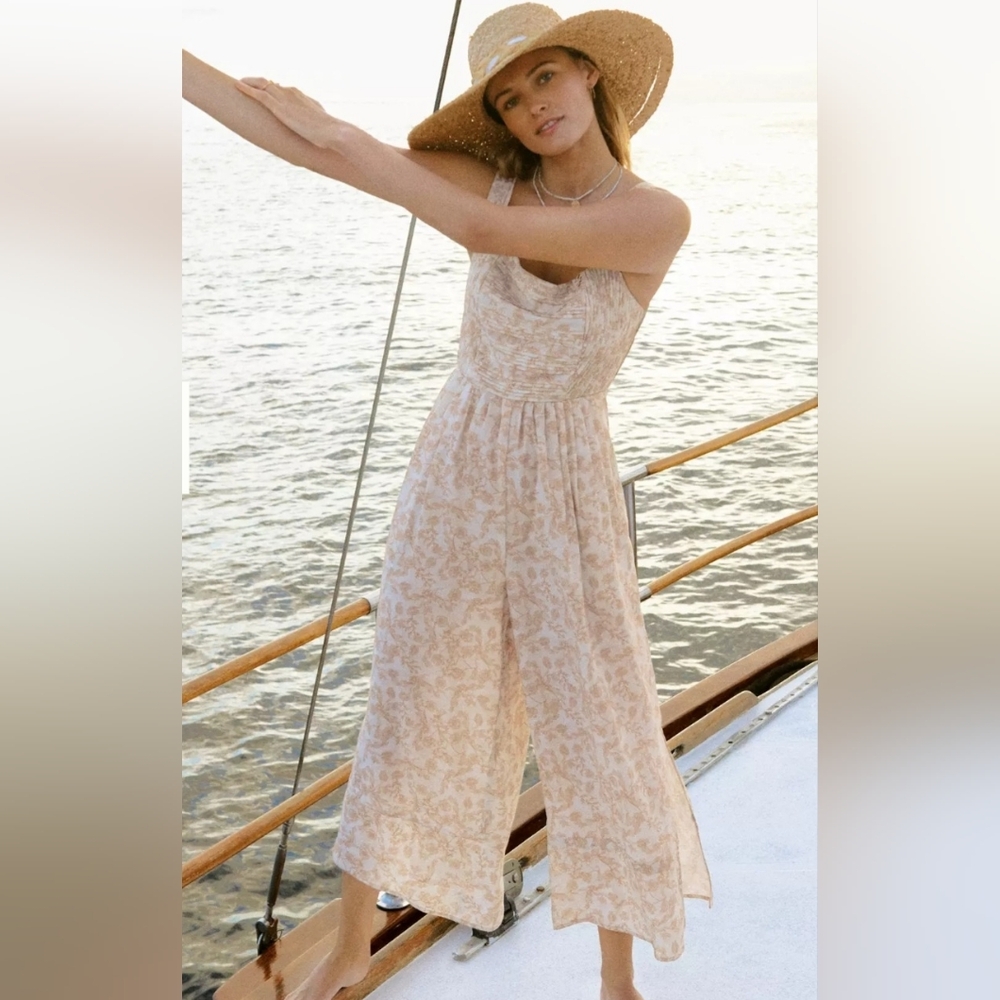 Anthropologie NWT Sancia Lilah Floral Jumpsuit